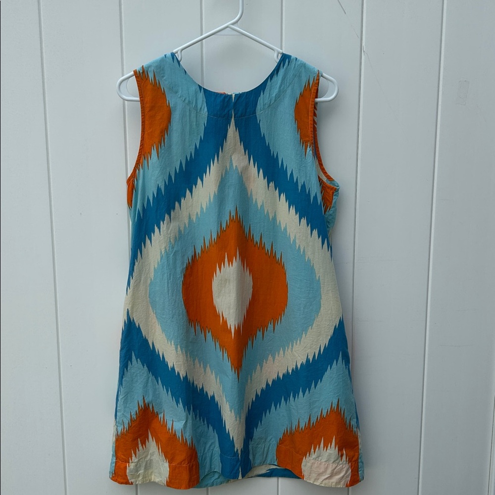 Olivia James The Label Ikat Shift Mini Dress 
size Medium - Picture 3 of 9